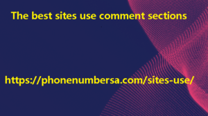 The best sites use comment sections