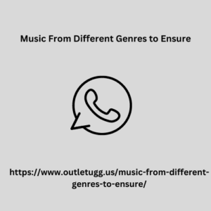 Music From Different Genres to Ensure