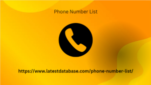 Phone Number List