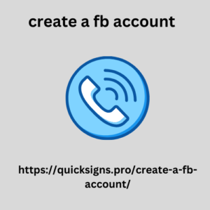 create a fb account