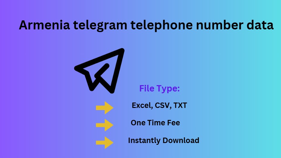 Armenia telegram telephone number data