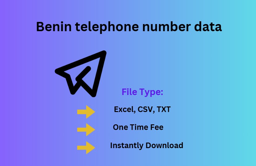 Benin telephone number data