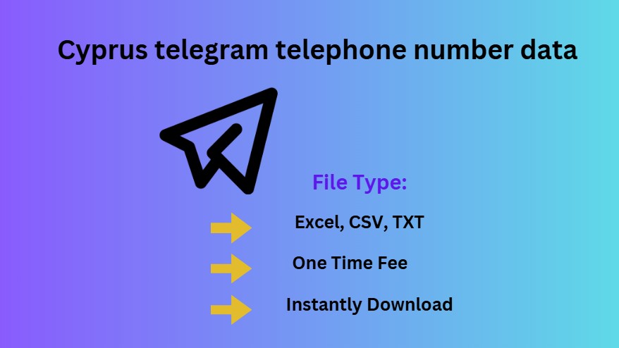 Cyprus telegram telephone number data