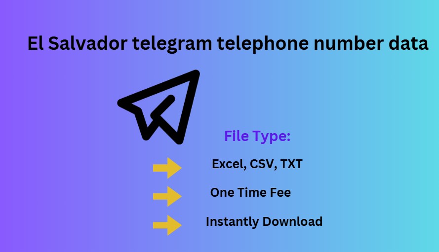 El Salvador telegram telephone number data